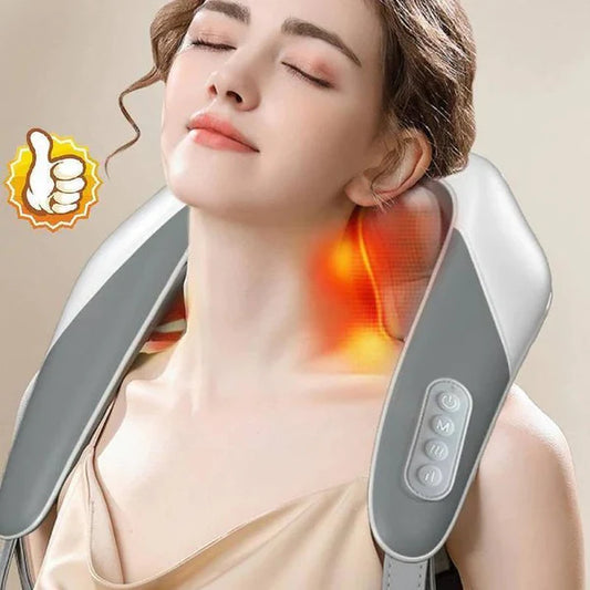 3D Neck & Shoulder Massager: Targeted Relief for Muscle Tension & Stress