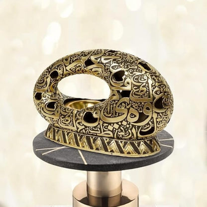 Museum Of Future Bakhoor Oud Burner Arabian Incense Holder - Golden