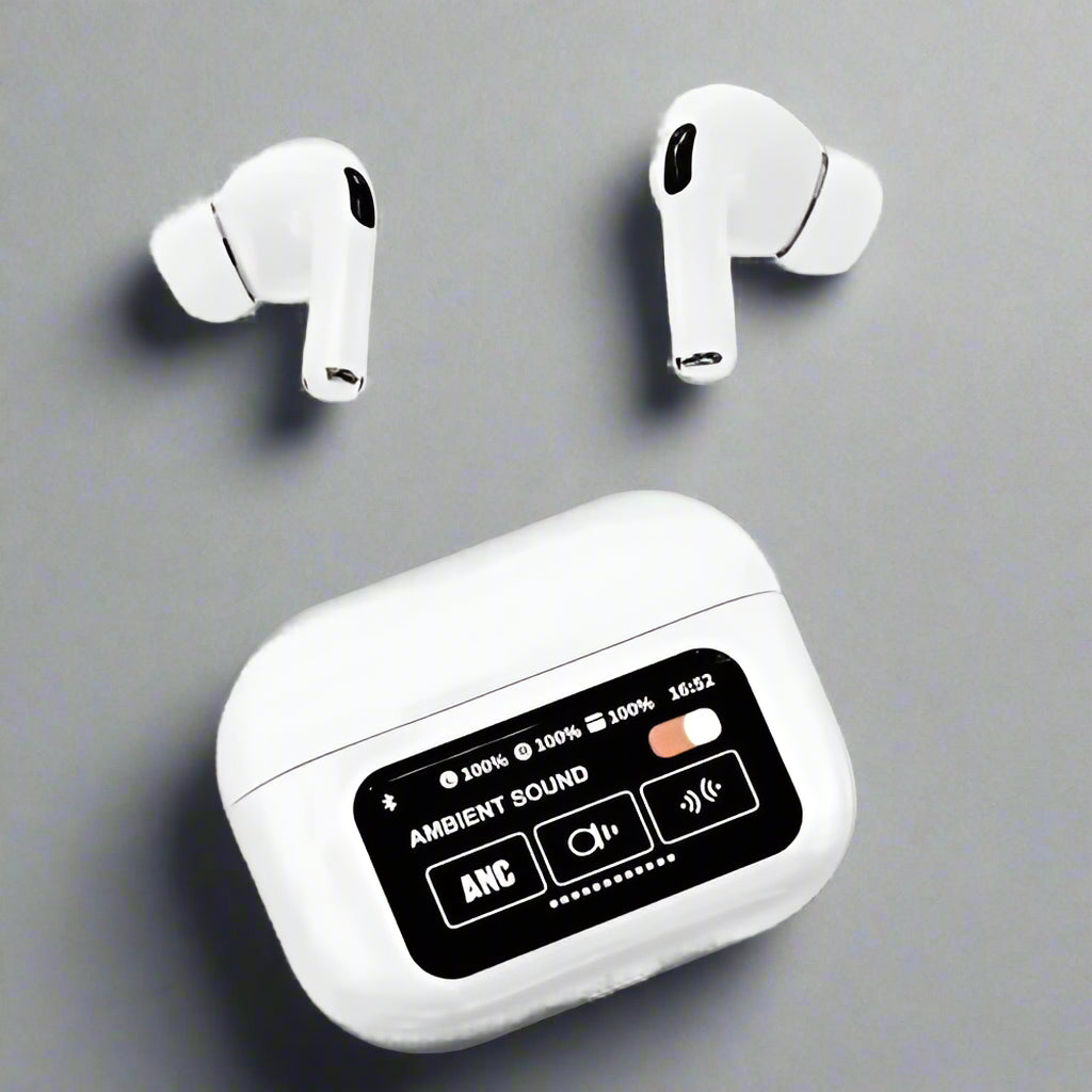 Airpods Pro With Touch Display Screen White