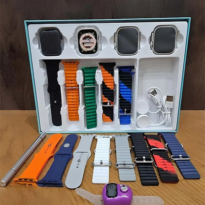 Dazl X50 Smart Watch Combination – 15 Straps – 3 Watches – Ramadan Tasbeeh Edition Touch Pen