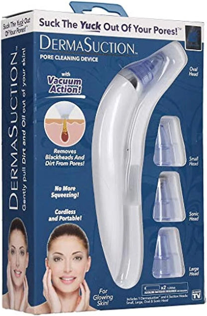 Derma Suction Pore Cleaning Device: Deep Clean & Remove Blackheads for Glowing Skin"