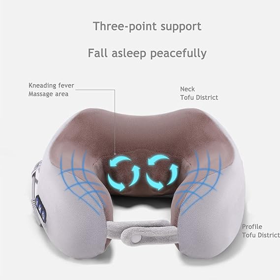 Electric U-Shaped Neck Massager: Ultimate Comfort and Relaxation for Your Neck!